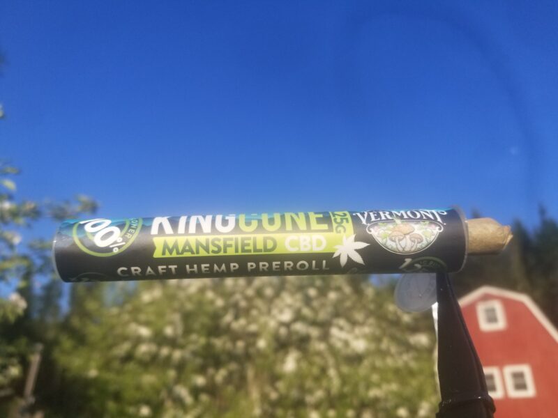 Mansfield CBD - King Cone Preroll - ( 1.25 Grams) - Image 2