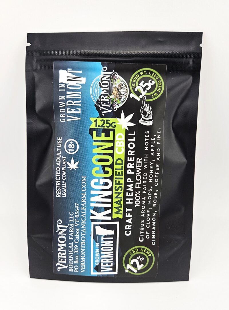 Mansfield CBD - King Cone Prerolls - (5 Pack)