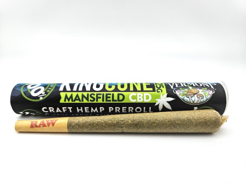 Mansfield CBD - King Cone Preroll - ( 1.25 Grams)